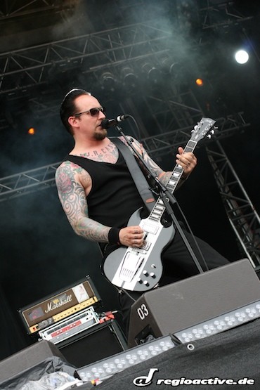 With Full Force 2008: Volbeat
Foto: Till Schieck